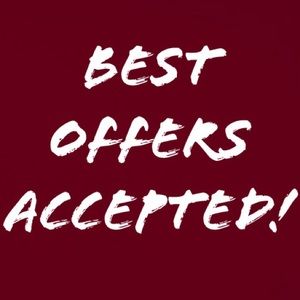 All Reasonable Offers Accepted